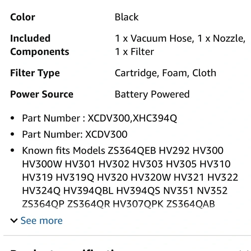 Shark Navigator Home & Car Vacuum Detailing Accessory Kit XCDV300 - Picture 3 of 3